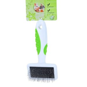 Boon – Vachtverzorging knaagdier, borstel slicker met soft protection.