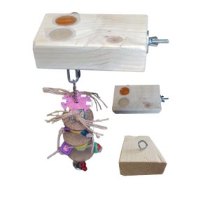 BYoshi Nature – Dubbele fruitkuiphouder met haak