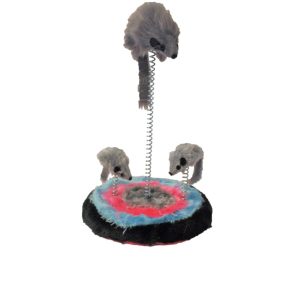 Boon kattenspeelgoed, 3 muizen op veer