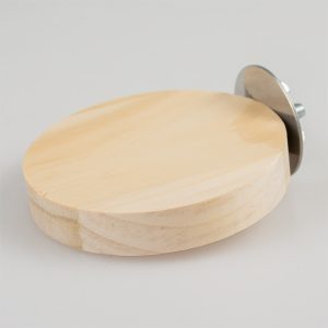 Duvo+ – Houten o-platform houtkleurig