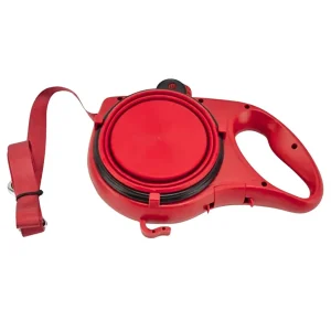 WalkEase Duo | Multifunctionele Hondenriem met Drink- en Voerfunctie