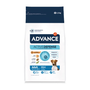 Advance Mini Adult met kip en rijst hondenvoer 7 kg