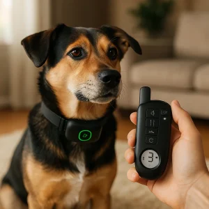 CalmVibe | trainingshalsband met trilfunctie, afstandsbediening, oplaadbaar & stil