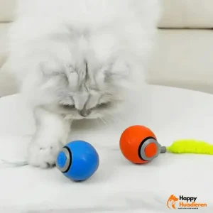 ChaseWhirl | Interactieve kattenbal met bewegende staart & oplaadbare motor