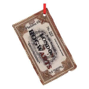 Harry Potter – Hogwarts Express Ticket – Hanging Ornament