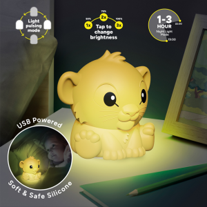 LION KING – Simba – Silicone Lamp Oplaadbaar