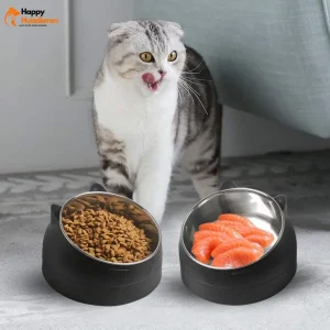 KatKroon Eetschaal | Verhoogde Voerbak voor Kattencomfort