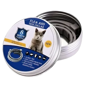 LunaGuard Collar | Tekenband kat 8 maanden natuurlijke bescherming