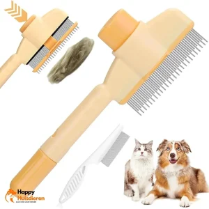 PawEase Brush | Automatisch Zelfreinigende Borstel voor Katten & Honden