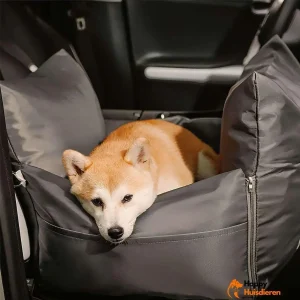 RoadPaws Lounge | Luxe autostoelbed voor honden met verhoogde bescherming