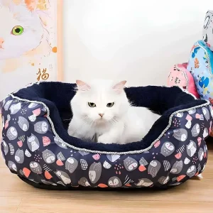 Rustplaats voor huisdieren | Verwijderbaar kattenbed voor alle seizoenen en kleine ruimtes