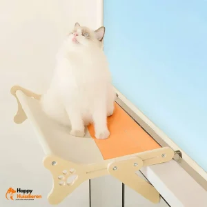 Sunny Spot Bed | Ruim Kattenligbed met Zuignappen voor het Raam