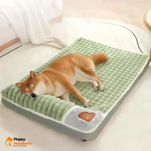 Warm Winter Huisdiernest | Luxe Geruit Bed voor Honden en Katten