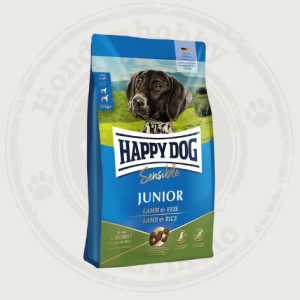 HAPPY DOG SENSIBLE JUNIOR LAM & RIJST