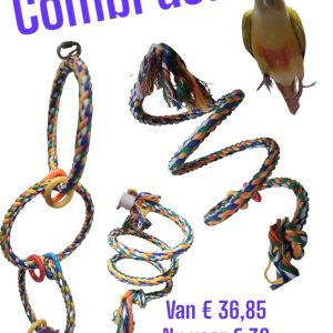 Combi deal – duvo speelschommels