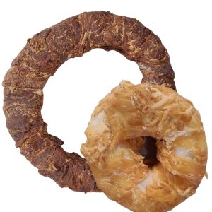Kauwsnack – Kipdonut, 2 maten