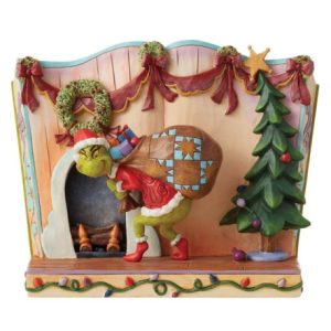 Figurine: The Grinch – Stealing Christmas (Storybook)
