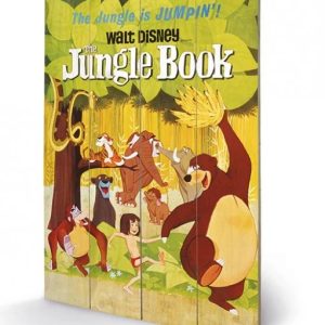 Junglebook Afdruk Op Hout