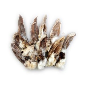 Hondensnacks – Konijnenoren met vacht