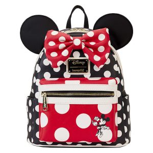 Loungefly Minnie Mouse Rocks the Dots Classic Mini Backpack